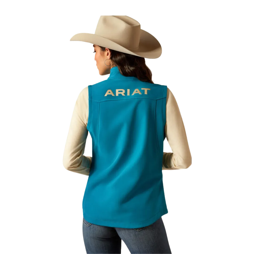 Ariat Women's New Team Softshell Ocean Print Vest