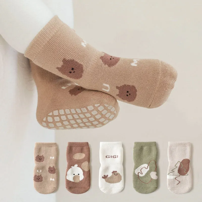 Baby Socks/ Children Cartoon Floor Socks 0-5 yrs