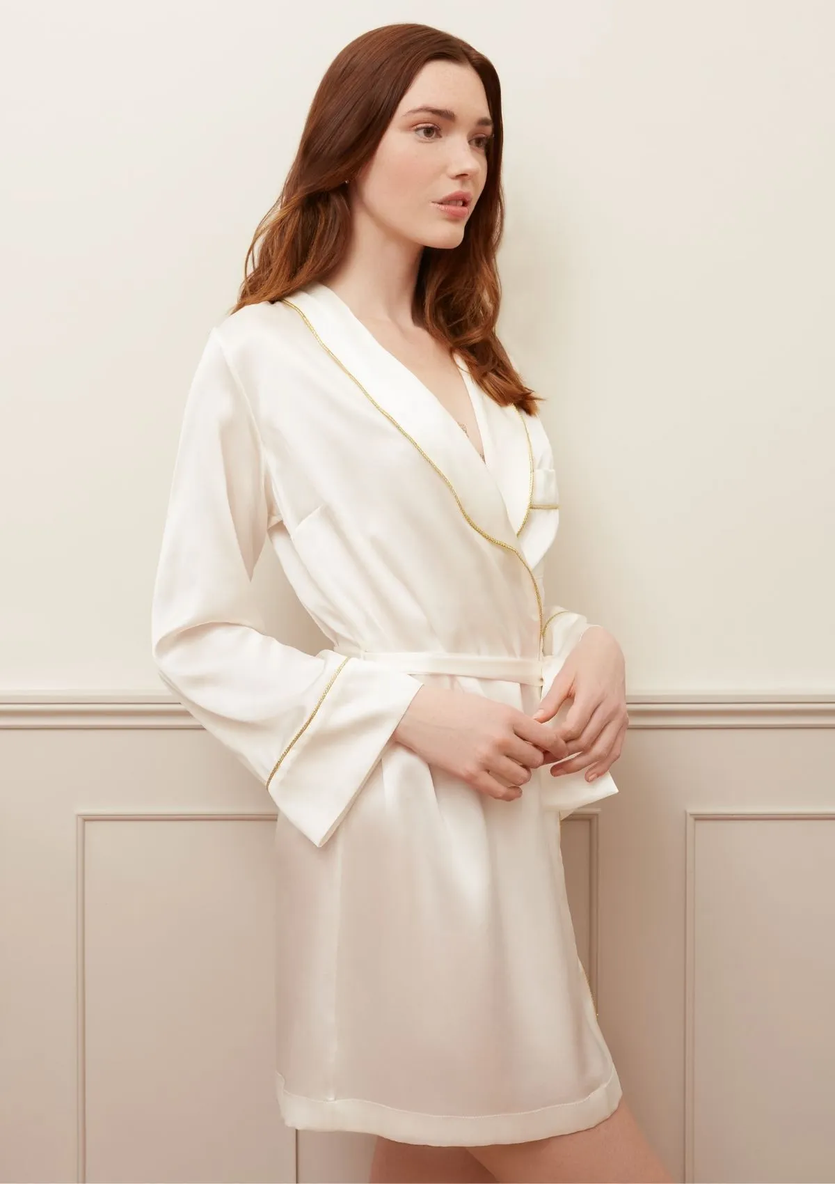 Backstage Signature Silk Robe