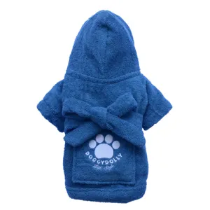 Bath Robe Dog Dressing Gown