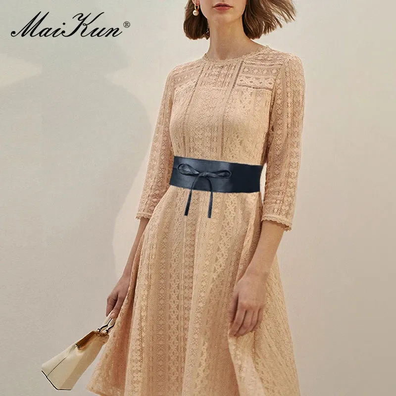 Boho Faux Leather Wrap Belt for Women