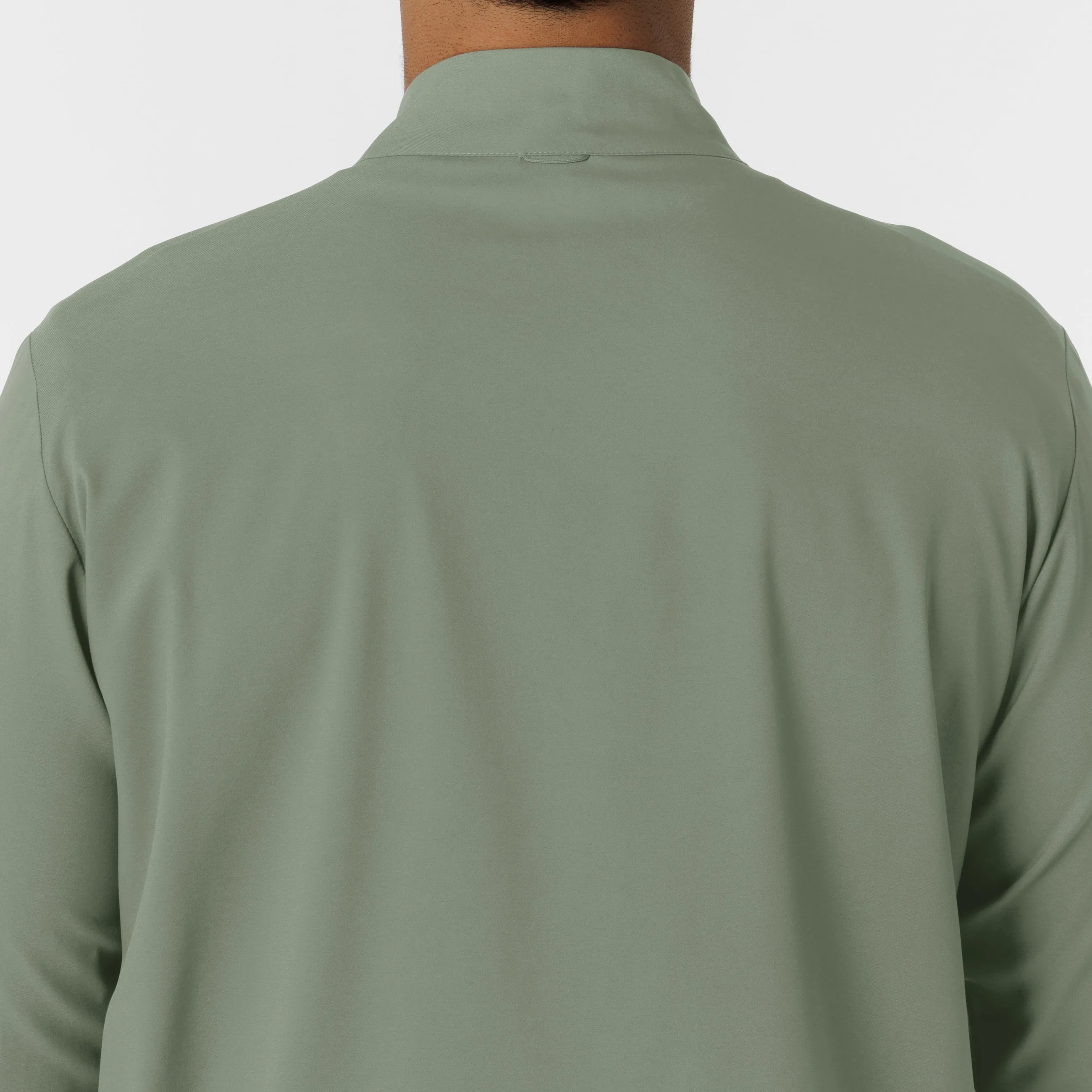 Boundless Men's Warm Up Scrub Jacket - Sage