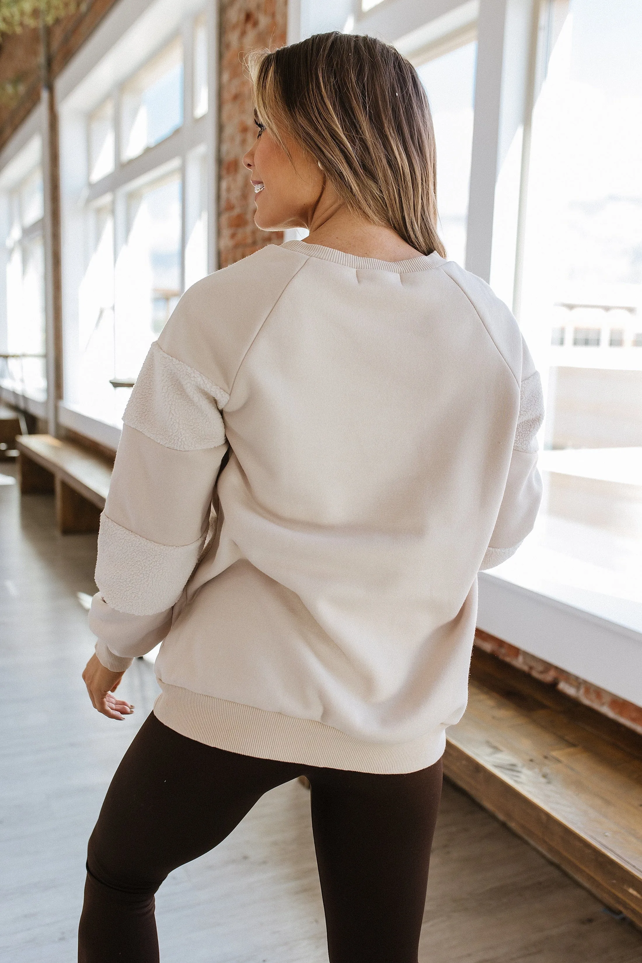 Calla Patchwork Pullover Sweatshirt | S-XL | PRE ORDER