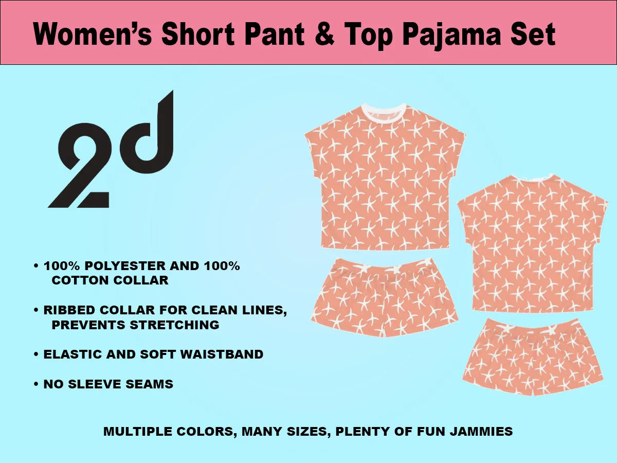Coral Vibe Pajamas, Comfy Chic PJs, Cozy Sleep Jammies, Cool PJs, Cute Jammies, Sleep in Comfort, Soft Loungewear, Summertime Slumber