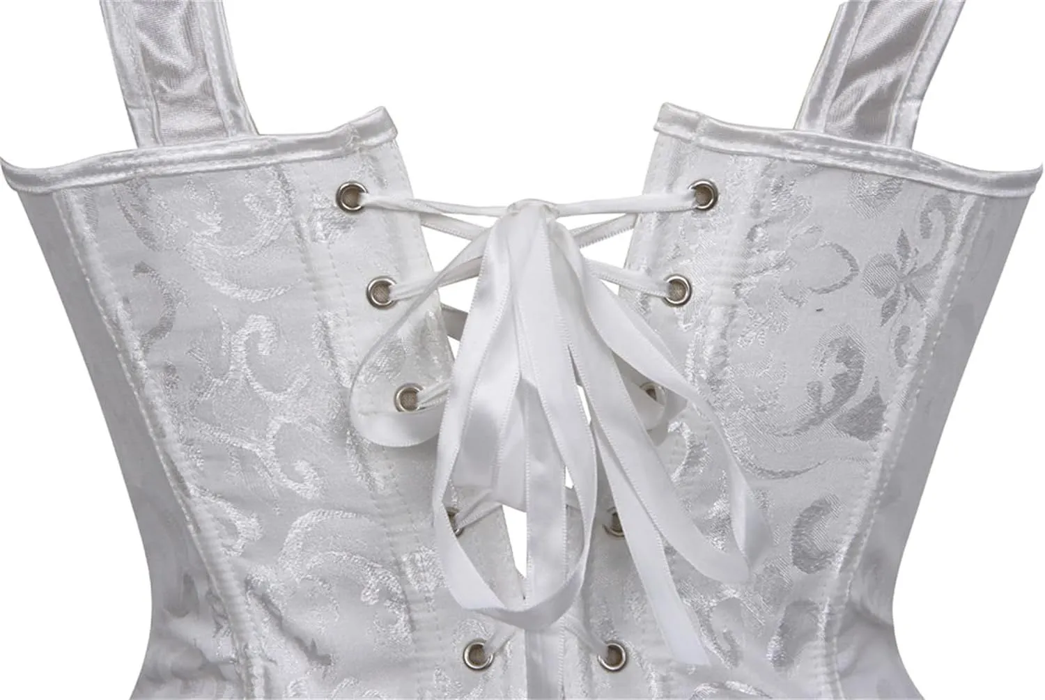 Corsets for Women Steampunk Gothic Shoulder Straps Tank Corsets Victorian Bustier Top