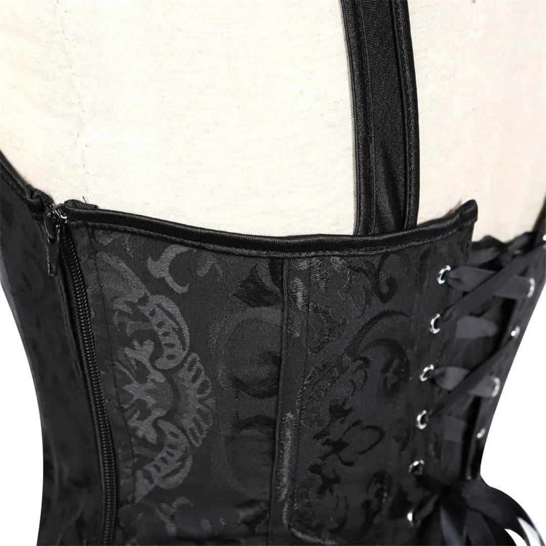 Corsets for Women Steampunk Gothic Shoulder Straps Tank Corsets Victorian Bustier Top