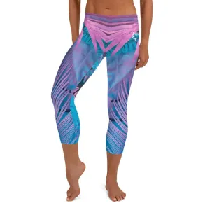 Cotton Candy Crush ~ Capri Leggings