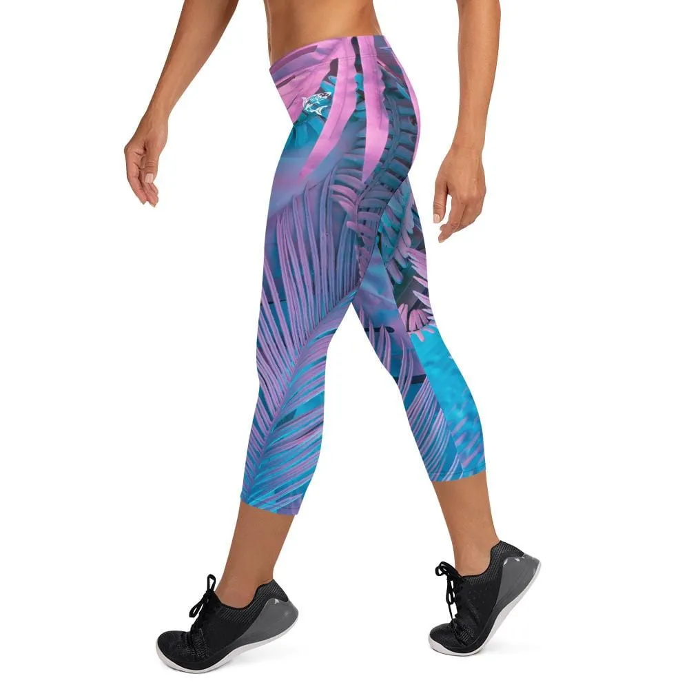 Cotton Candy Crush ~ Capri Leggings