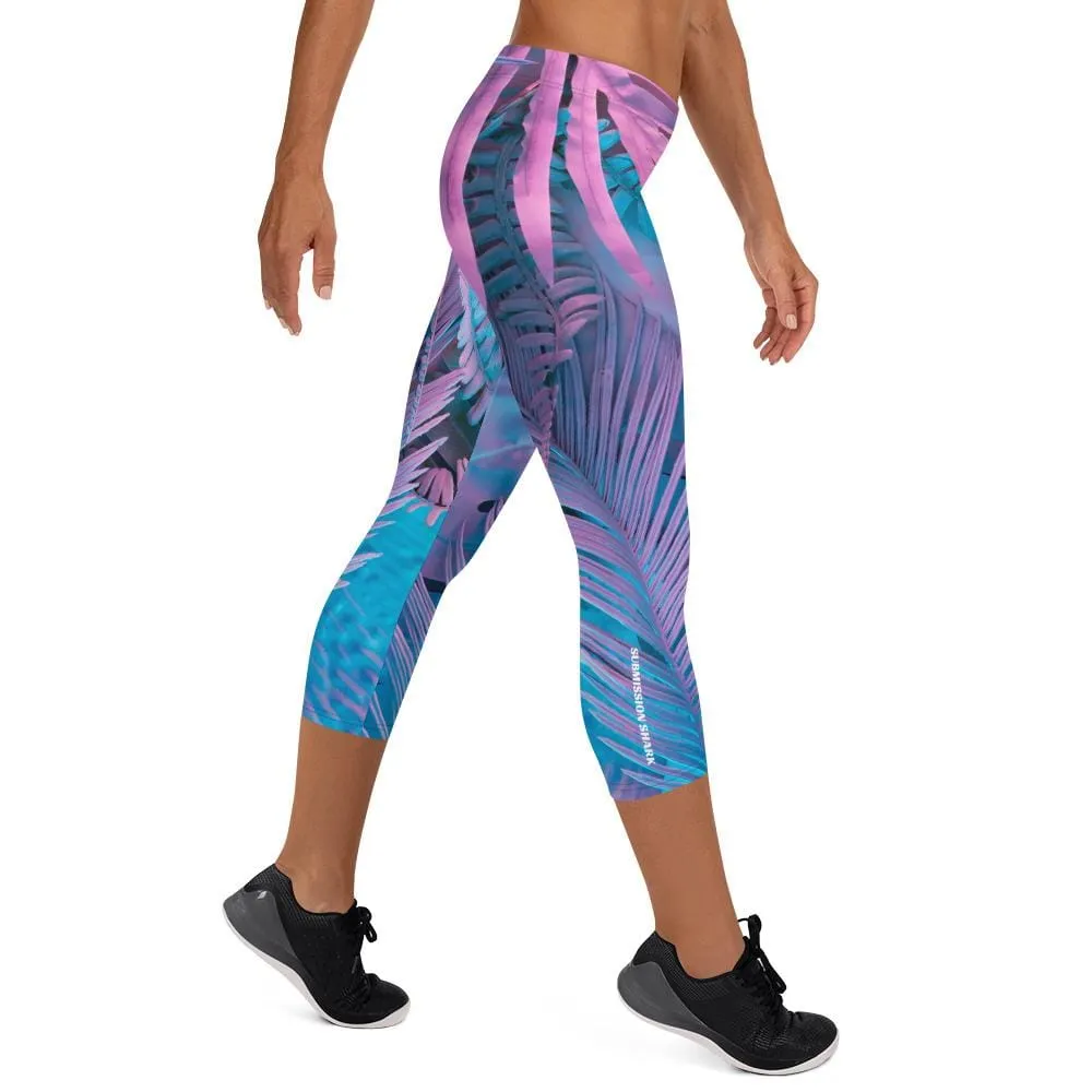Cotton Candy Crush ~ Capri Leggings