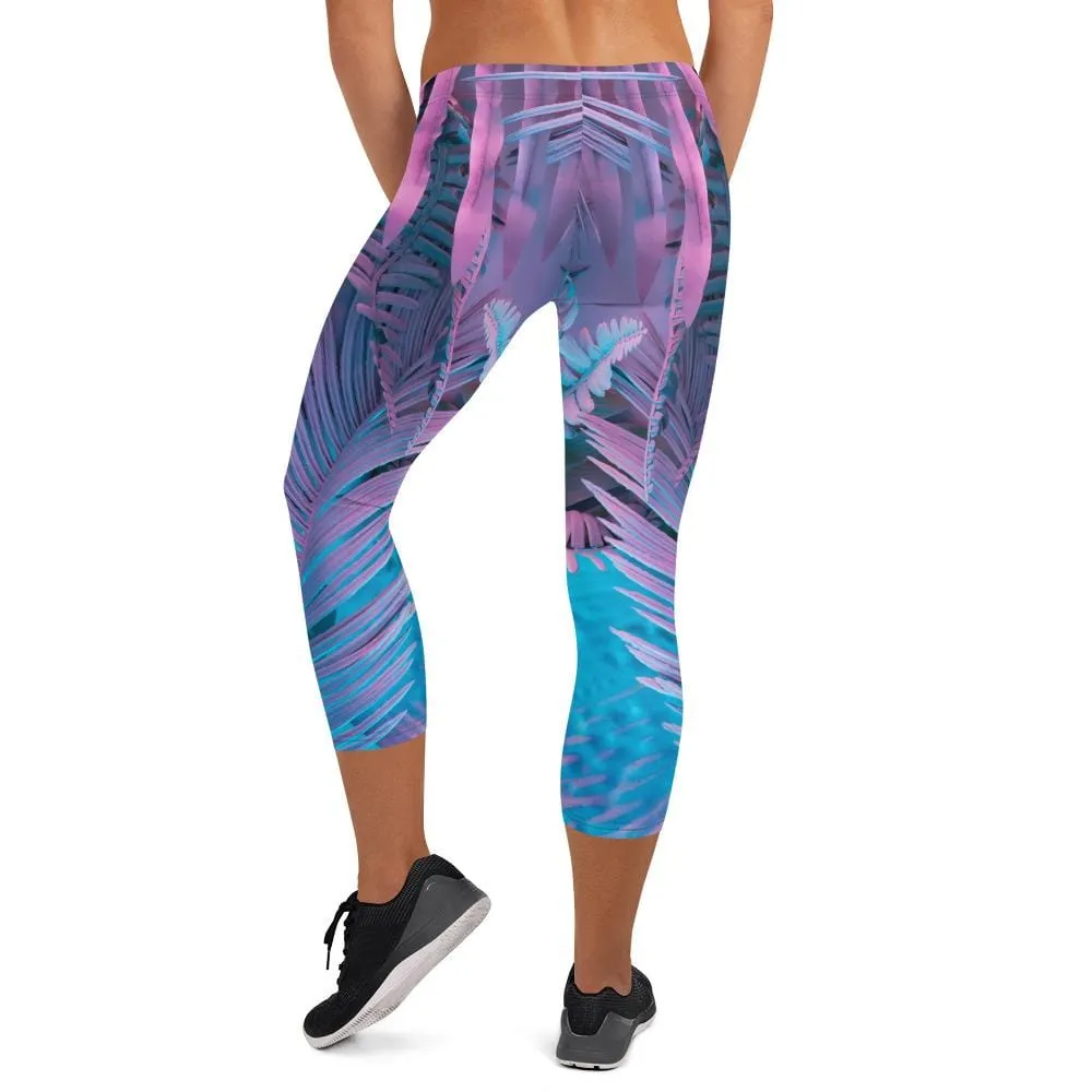 Cotton Candy Crush ~ Capri Leggings