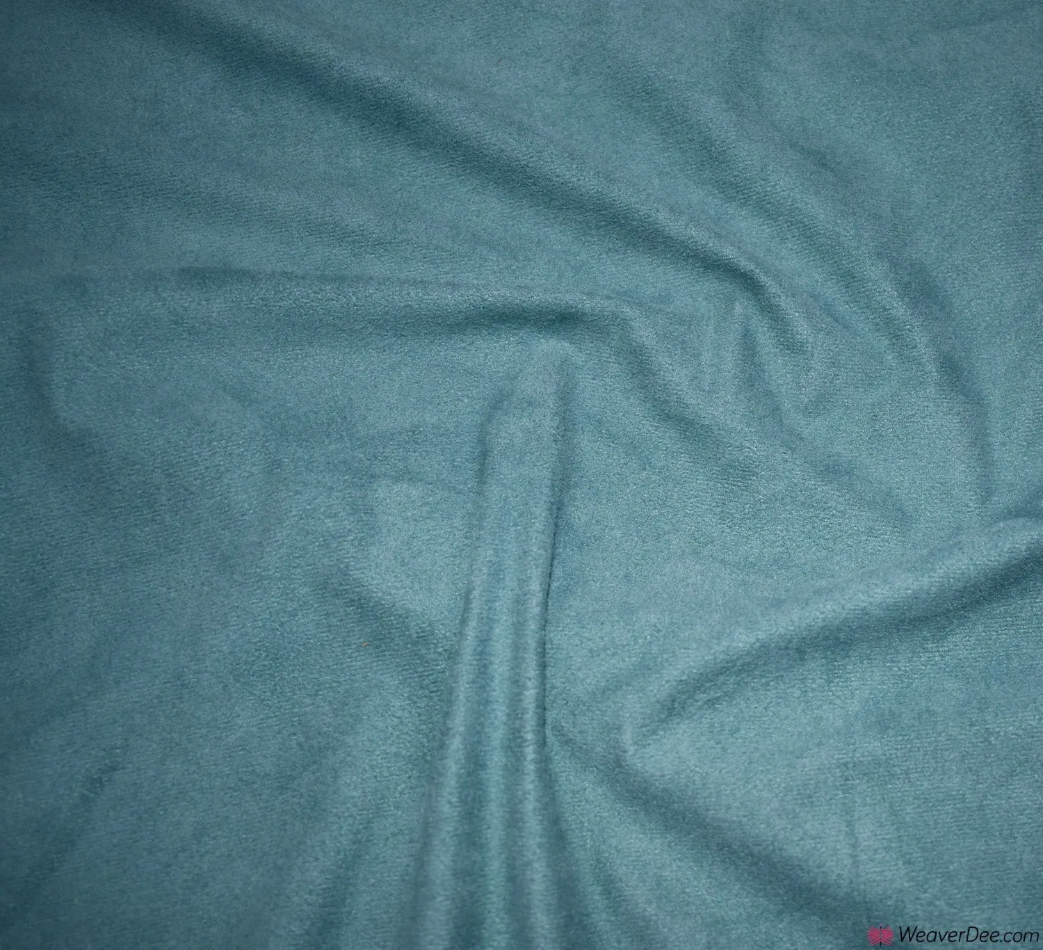 Faux Suede Fabric / Airforce Blue