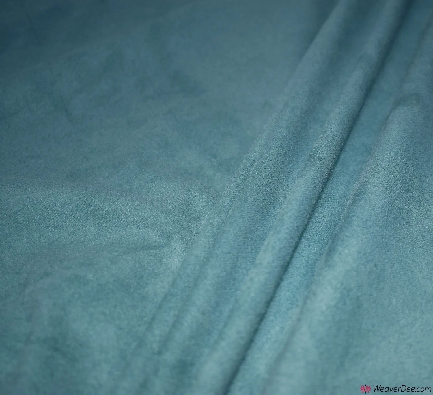 Faux Suede Fabric / Airforce Blue