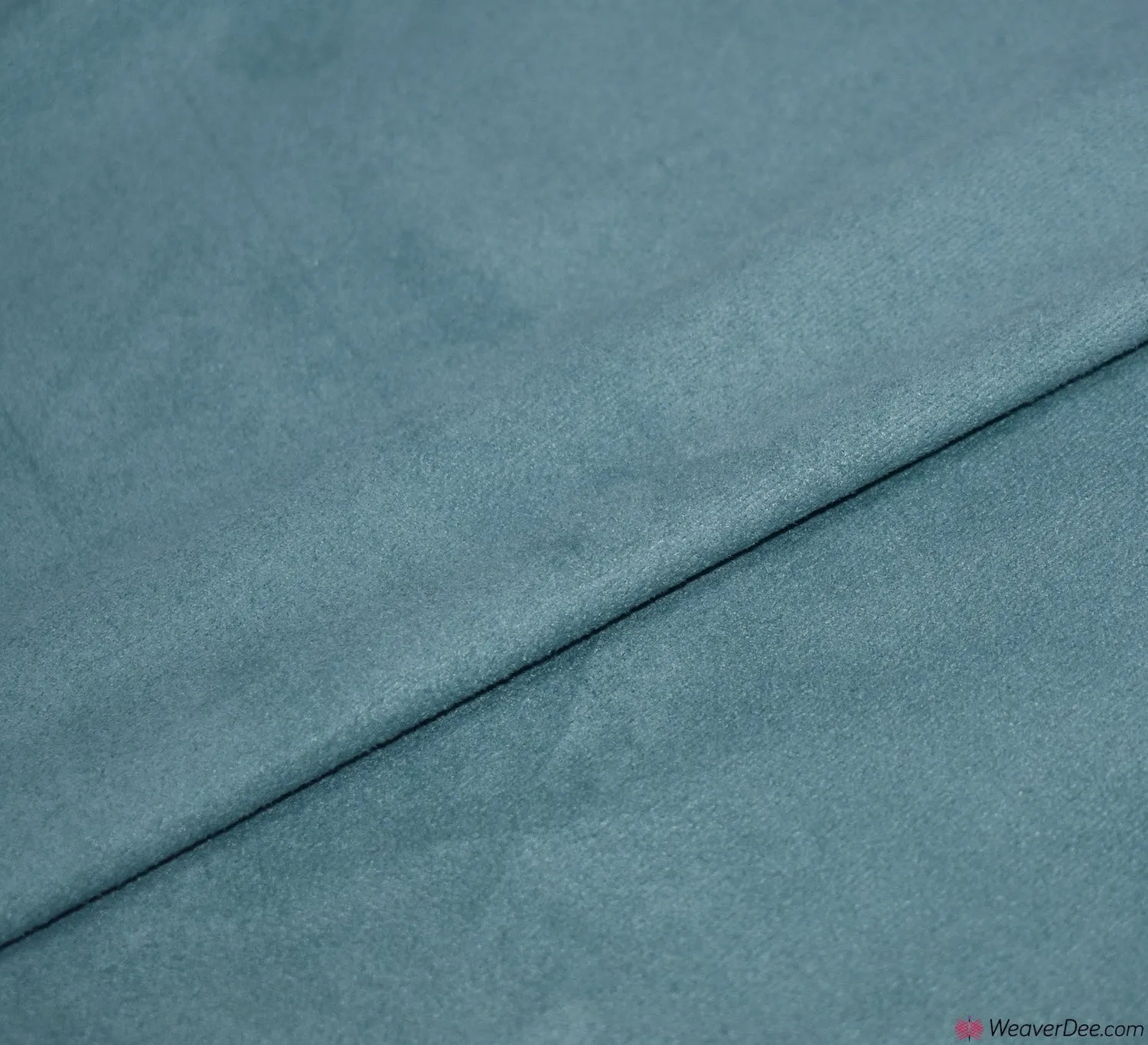 Faux Suede Fabric / Airforce Blue