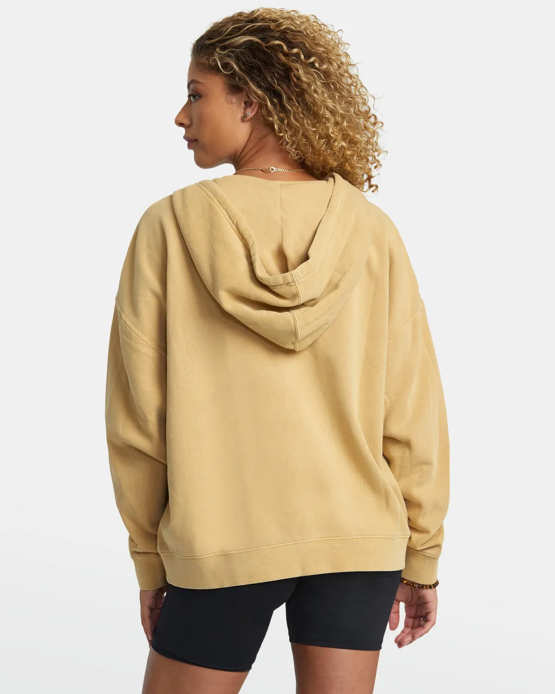 Fungi Zip Hoodie - Straw
