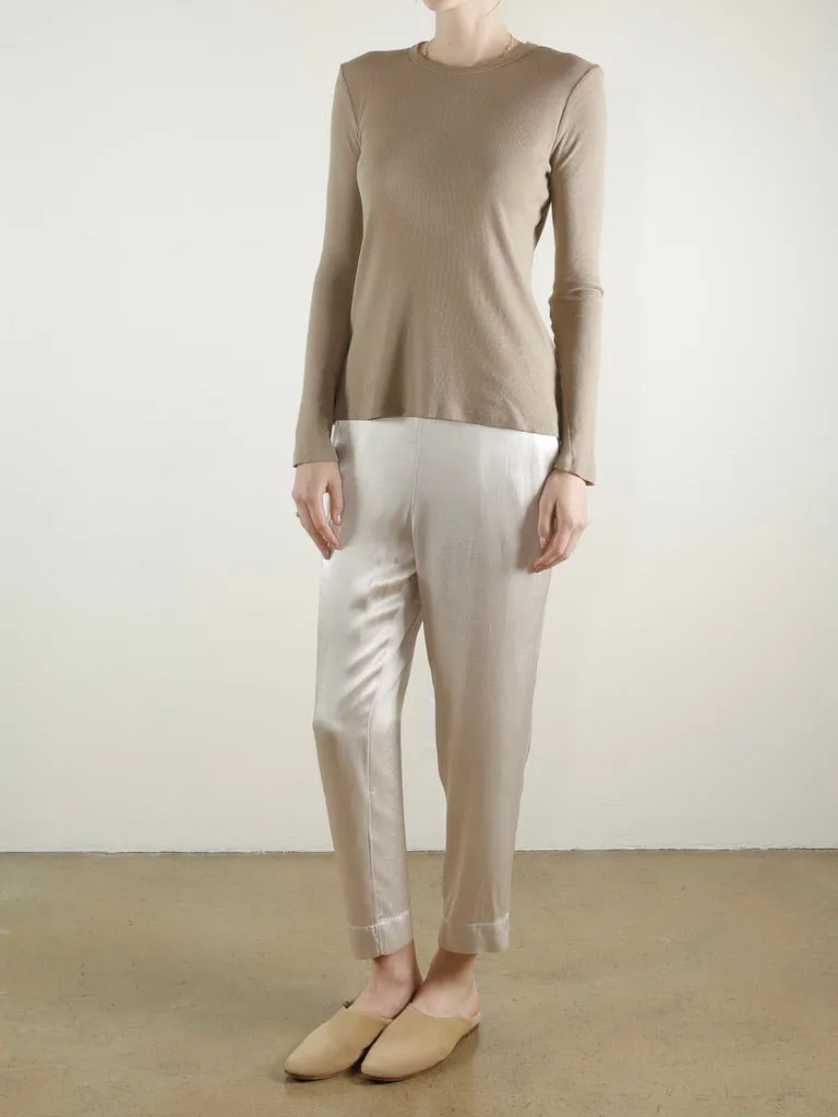 Jimmy Long-Sleeve Tee in Lightweight Rib - Foundation