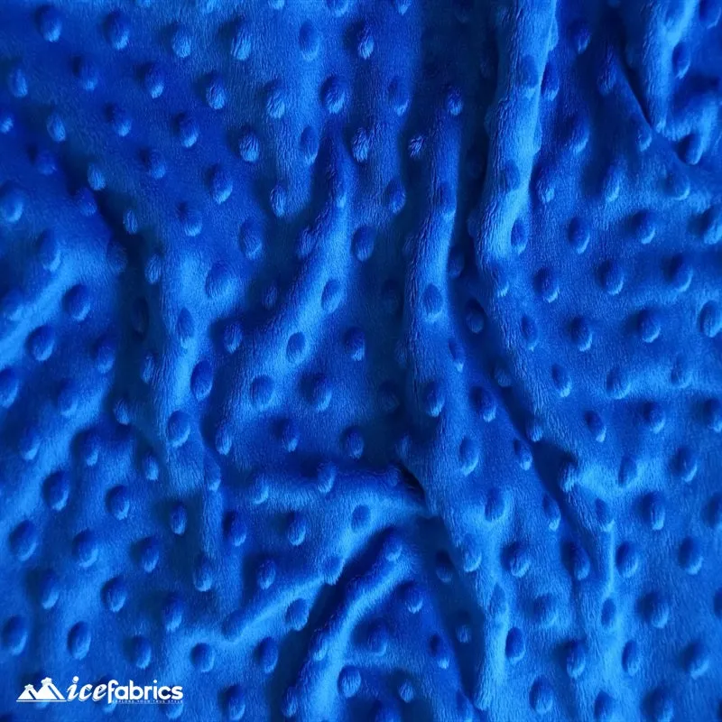 Minky Dot Fabric Blanket Fabric