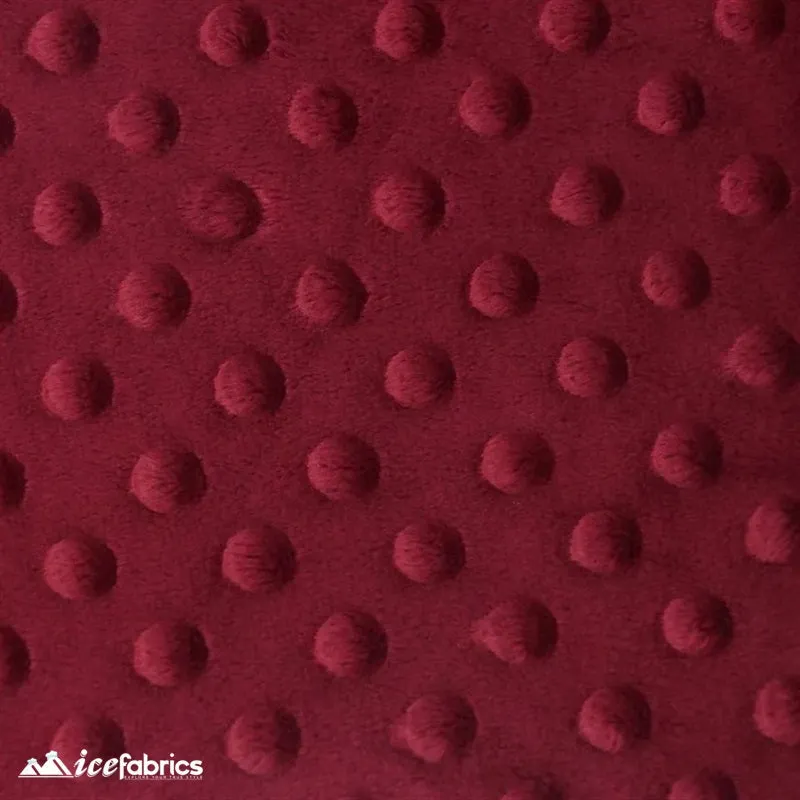 Minky Dot Fabric Blanket Fabric