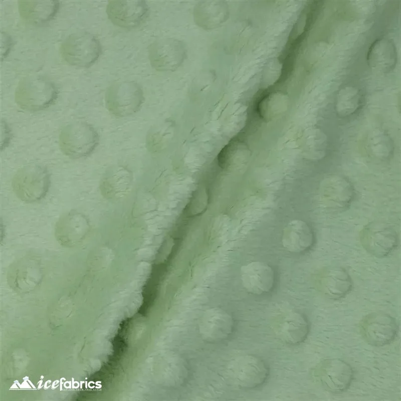 Minky Dot Fabric Blanket Fabric