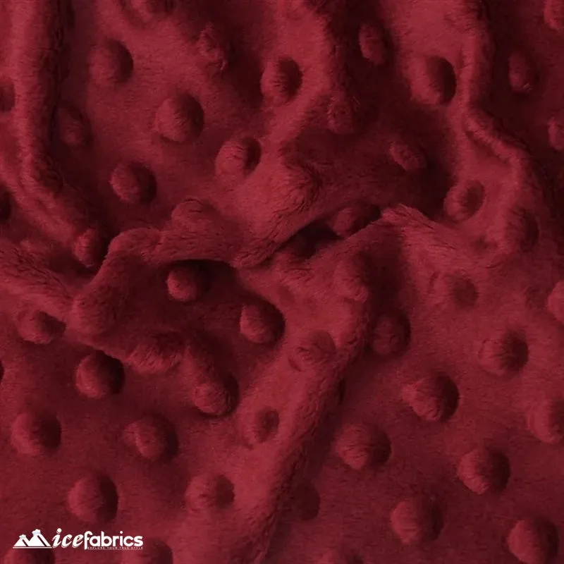 Minky Dot Fabric Blanket Fabric