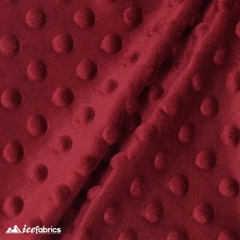 Minky Dot Fabric Blanket Fabric