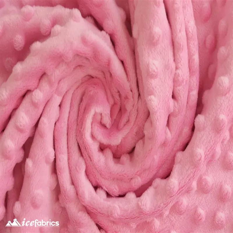 Minky Dot Fabric Blanket Fabric