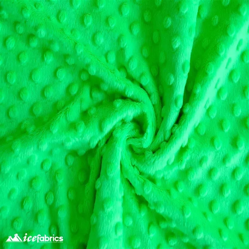 Minky Dot Fabric Blanket Fabric