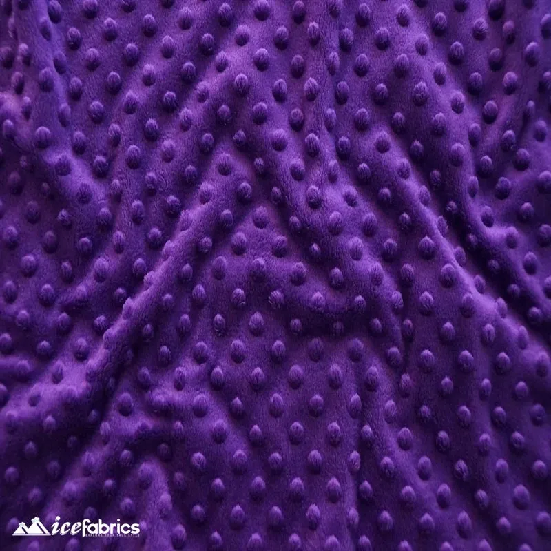 Minky Dot Fabric Blanket Fabric