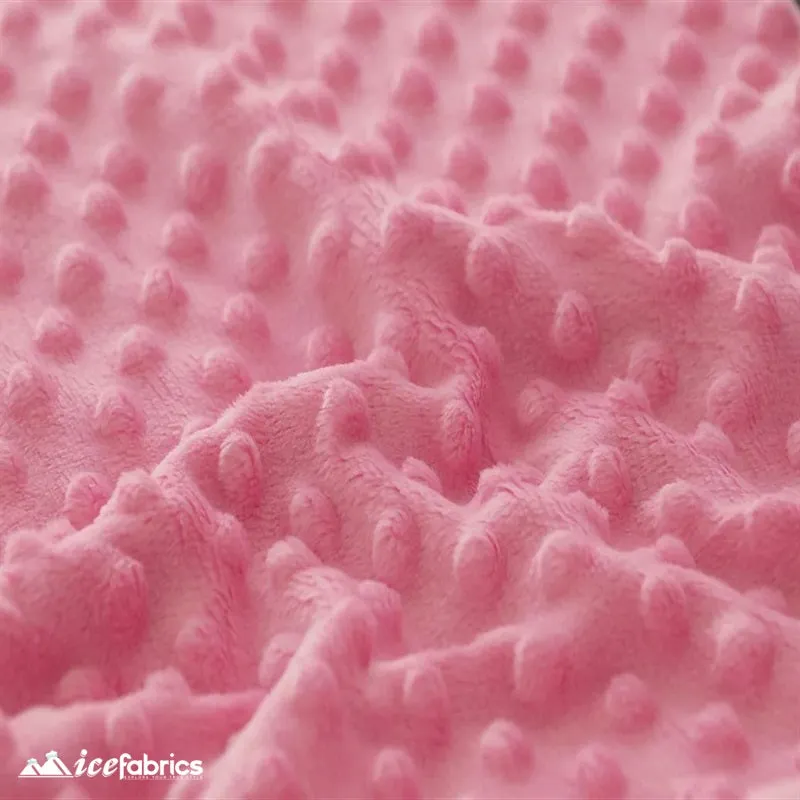 Minky Dot Fabric Blanket Fabric