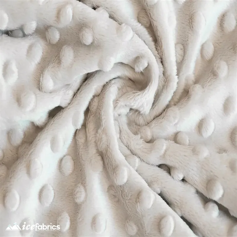 Minky Dot Fabric Blanket Fabric