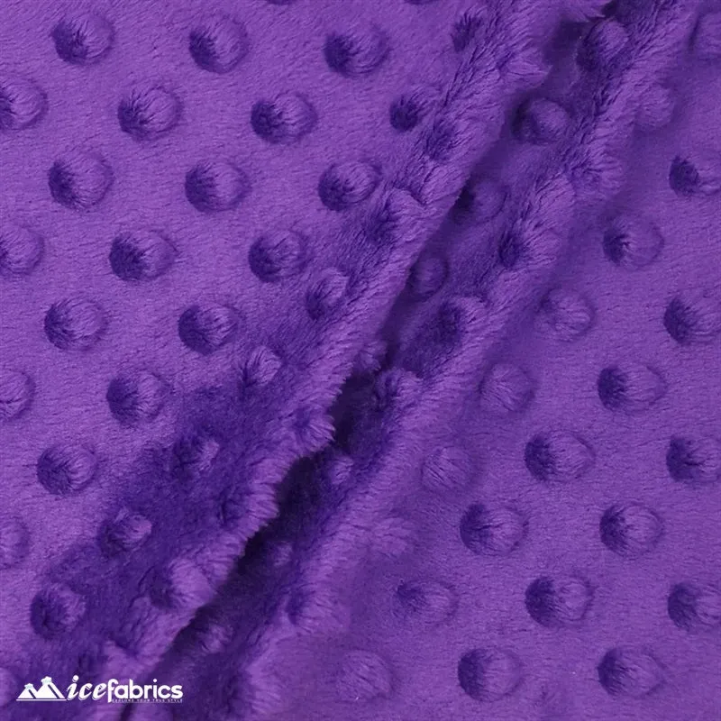 Minky Dot Fabric Blanket Fabric