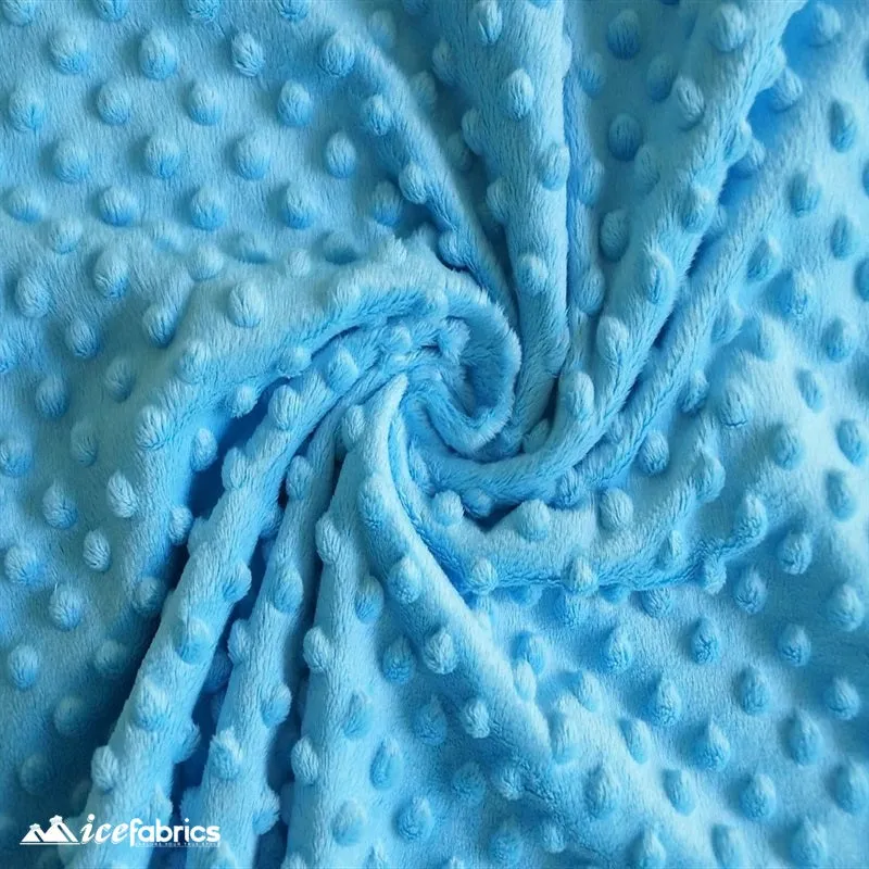 Minky Dot Fabric Blanket Fabric