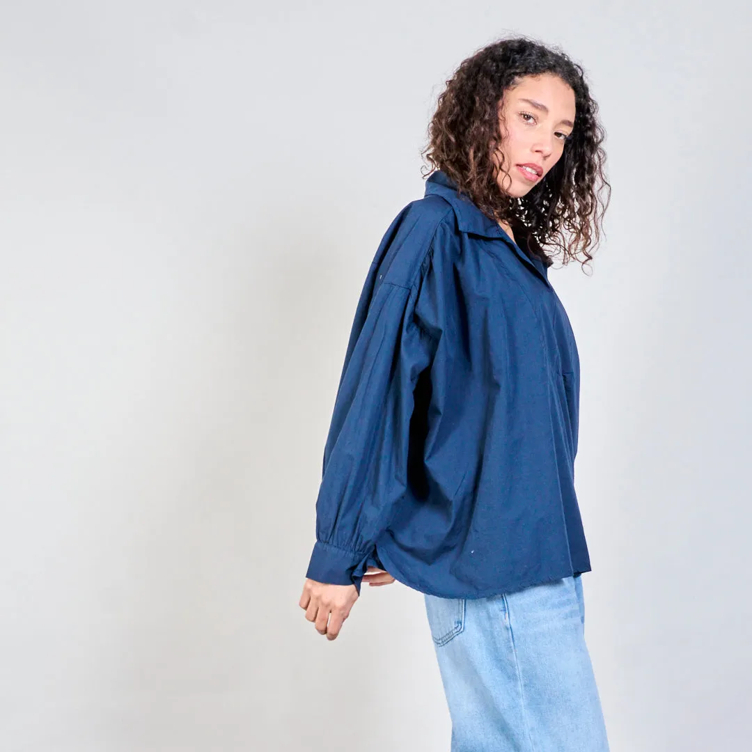 Oversized flowy blouse wholesale