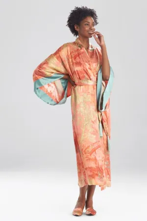 Sansui Silk Robe