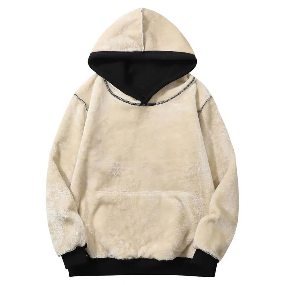 Skull Mechanic Holding Wrenches Fleece Sherpa Hoodie