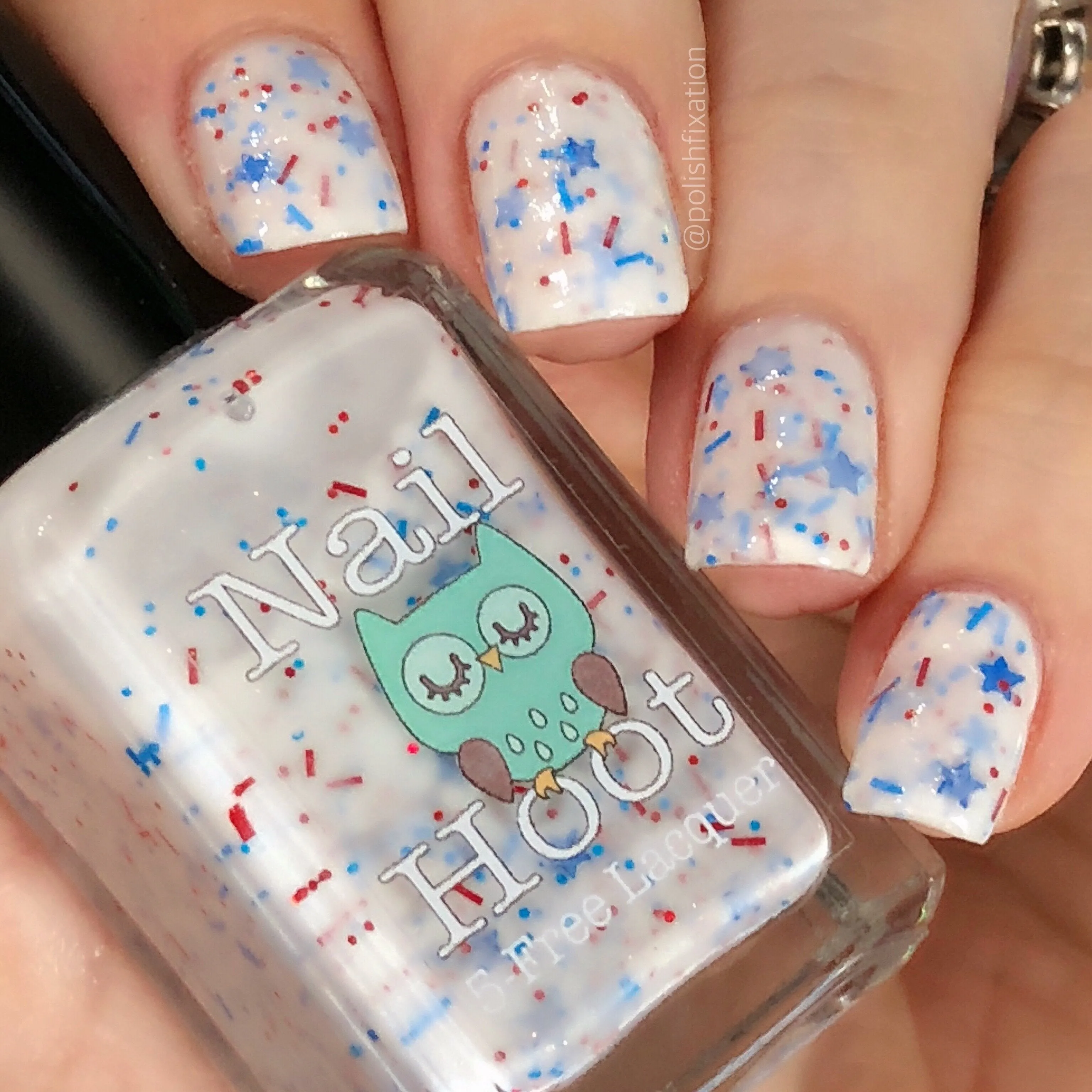 Stars and Stripes Forever July 4th Indie Polish