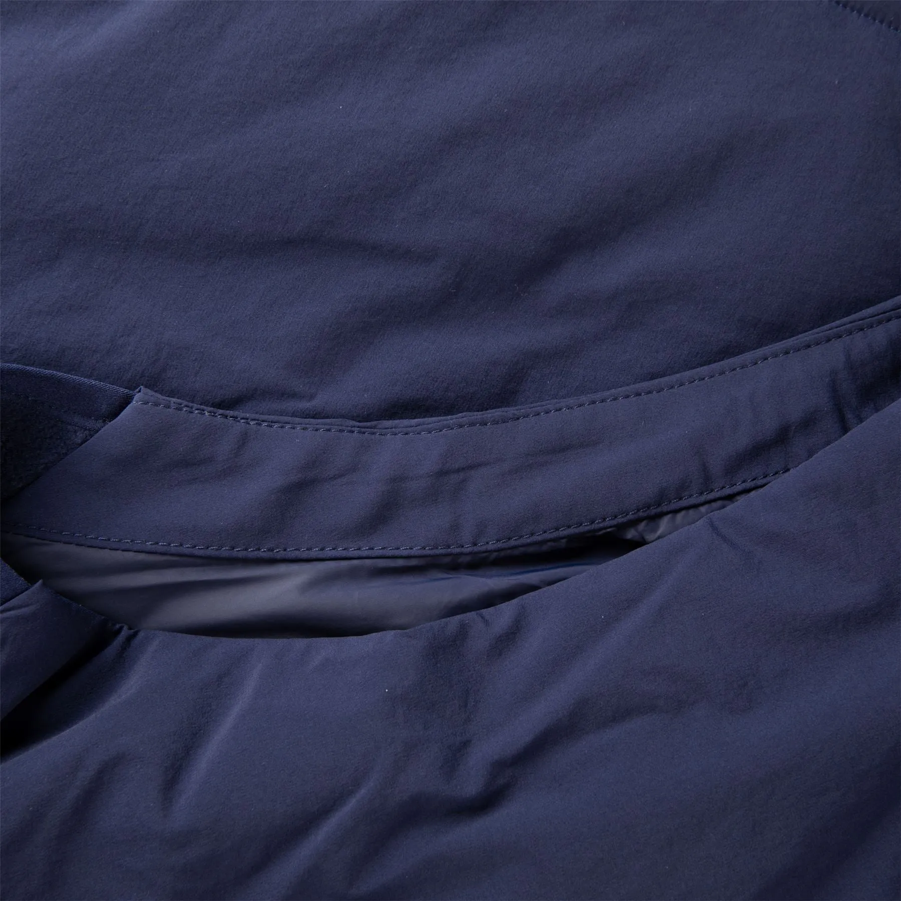The King Insulated Nylon Vest Navy - SS24