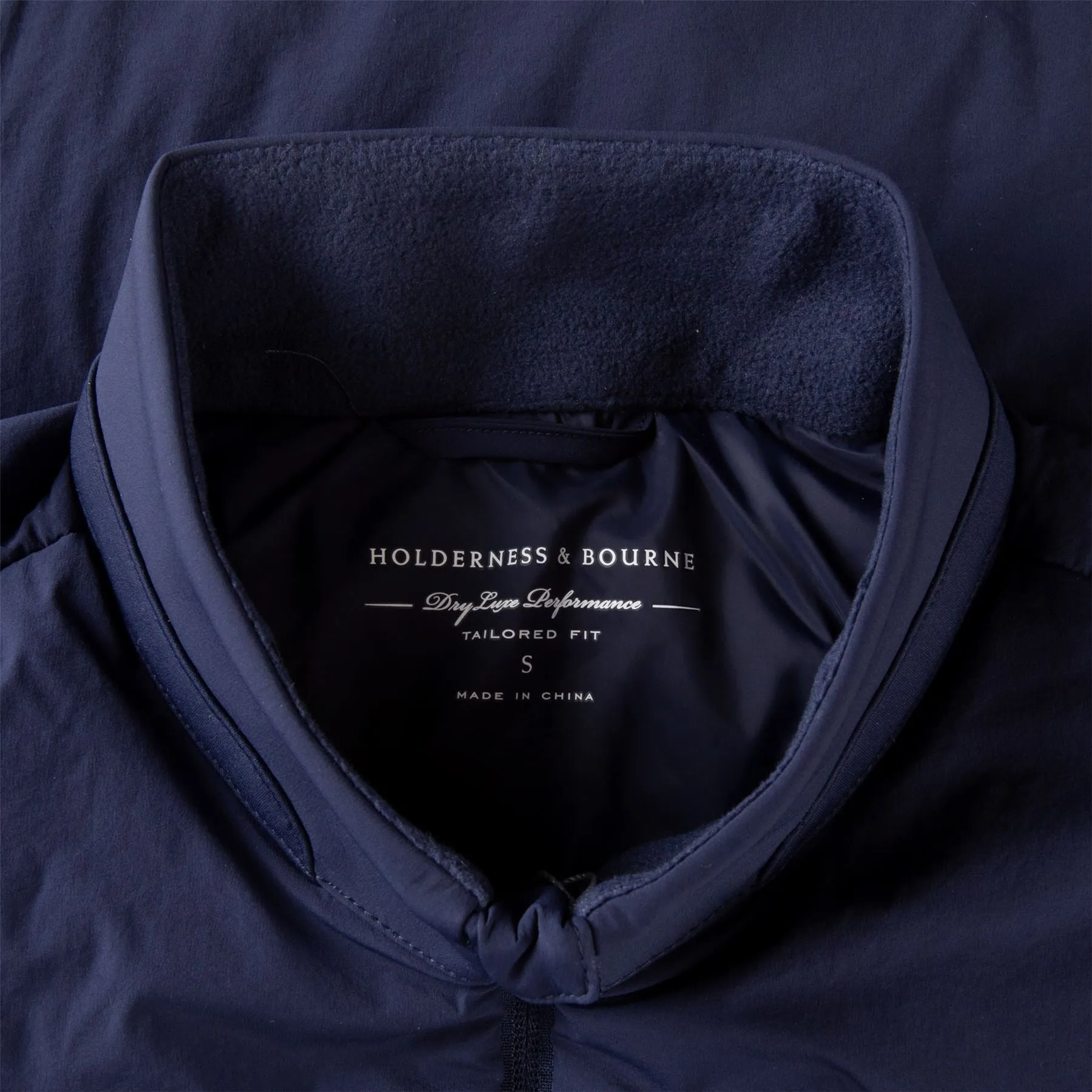The King Insulated Nylon Vest Navy - SS24