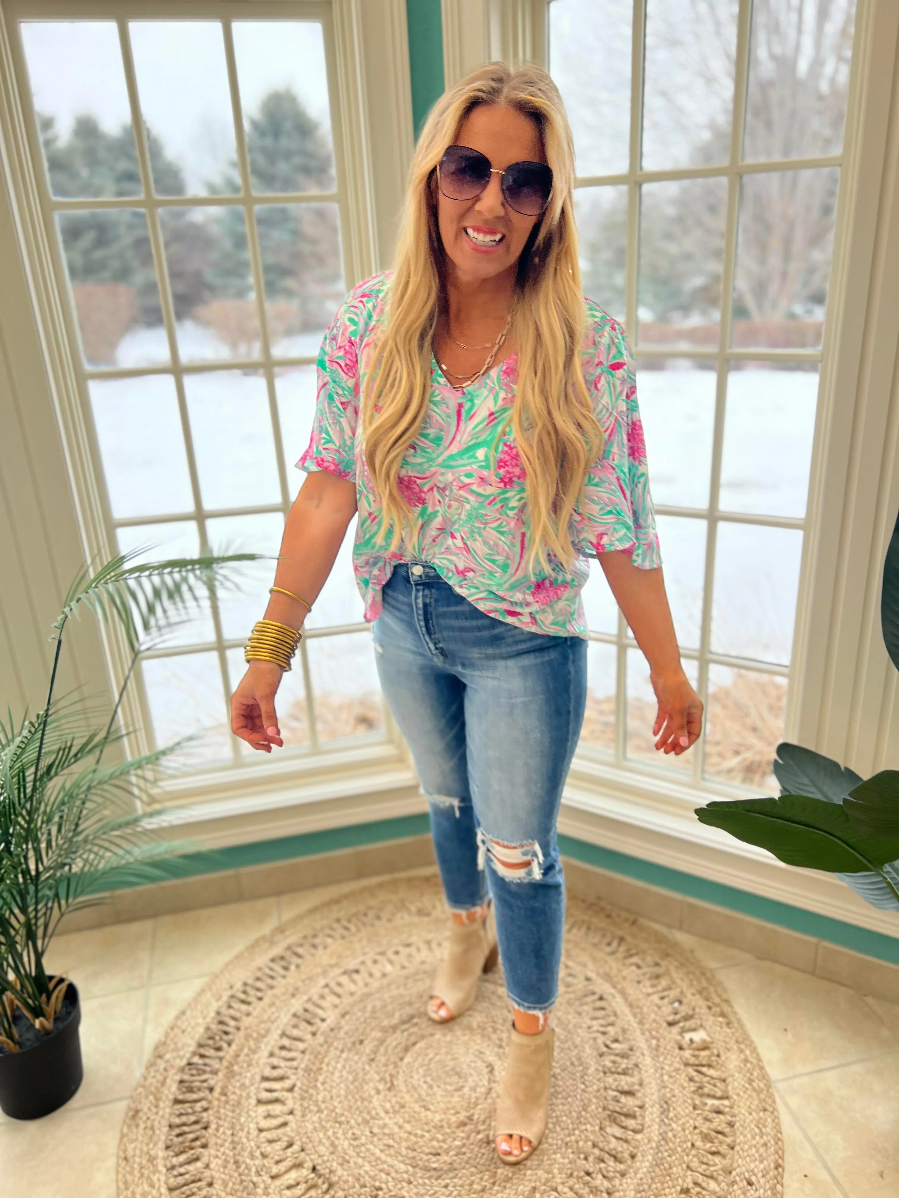 The Season of Blooms Blouse