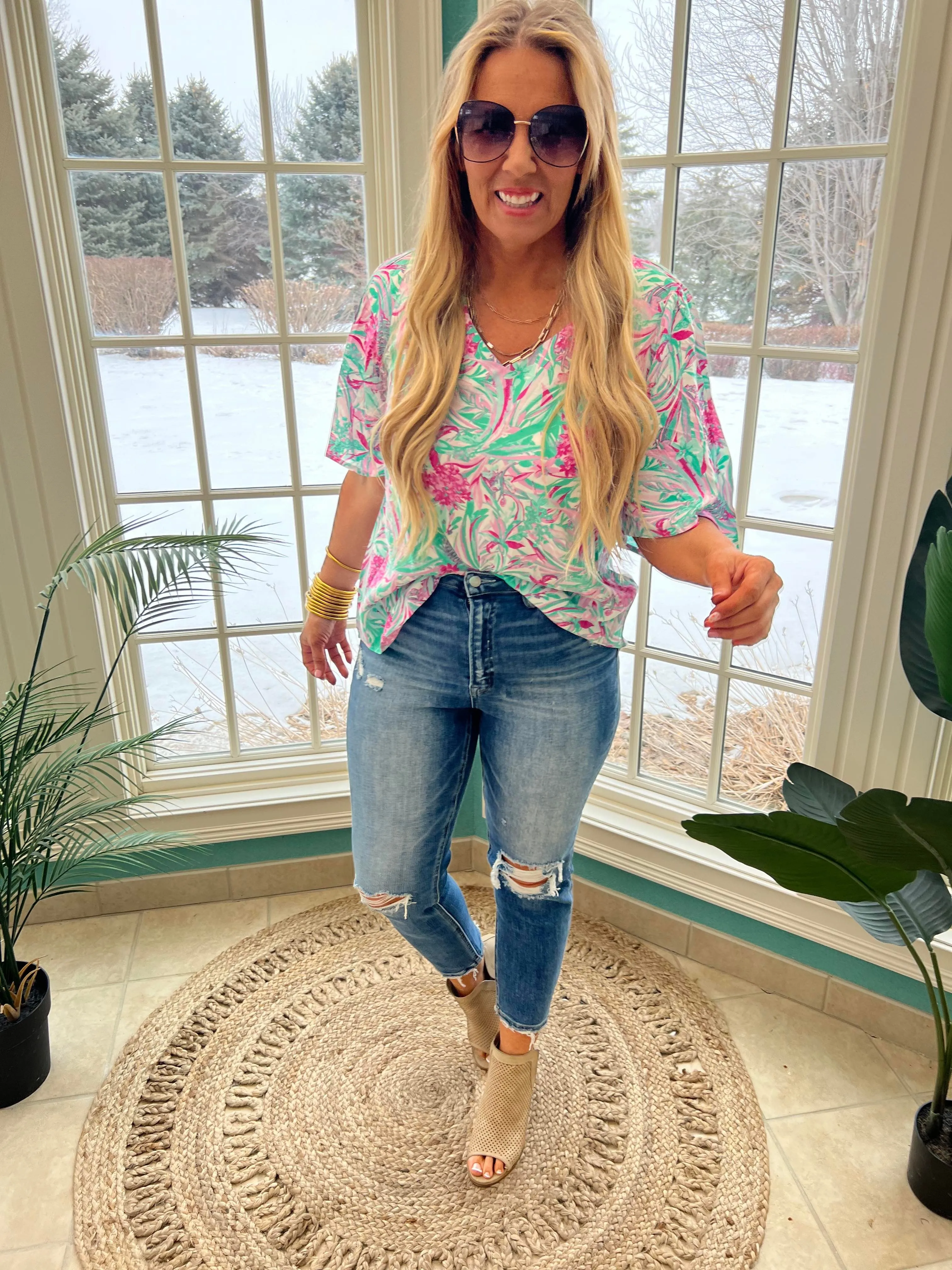 The Season of Blooms Blouse