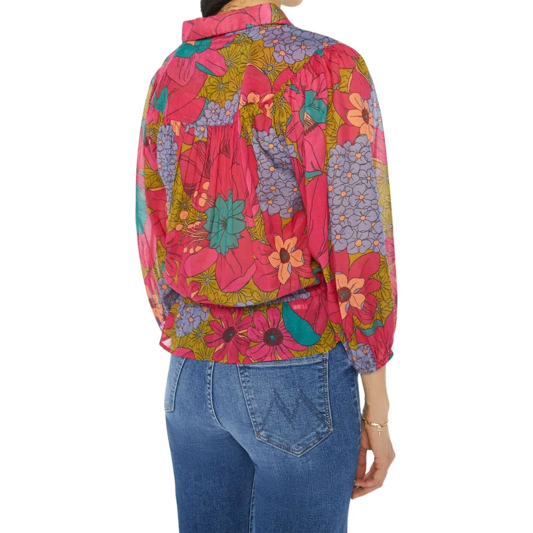 The Wasting Time Henley (Psychic Floral)