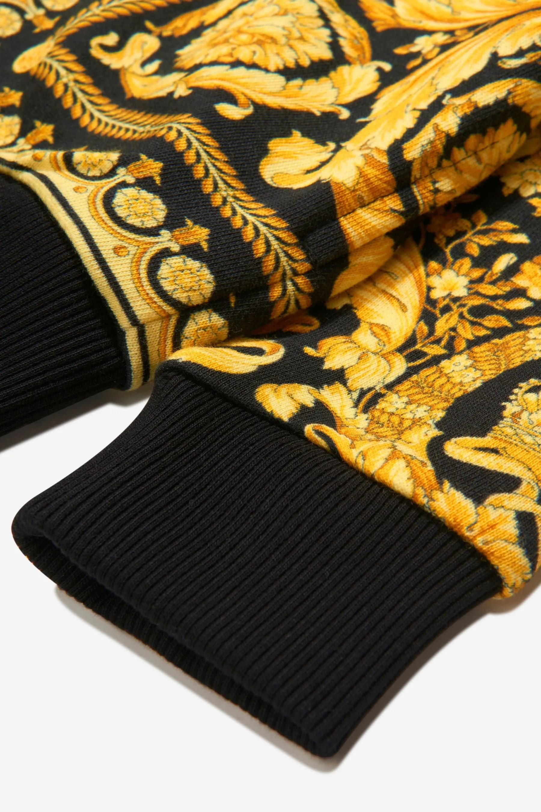 Versace Kids Barocco Zip Up Hoodie