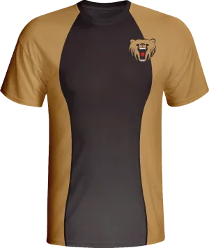 Vimost Simple  Design Sublimated Gaming Shirts Yellow Wear