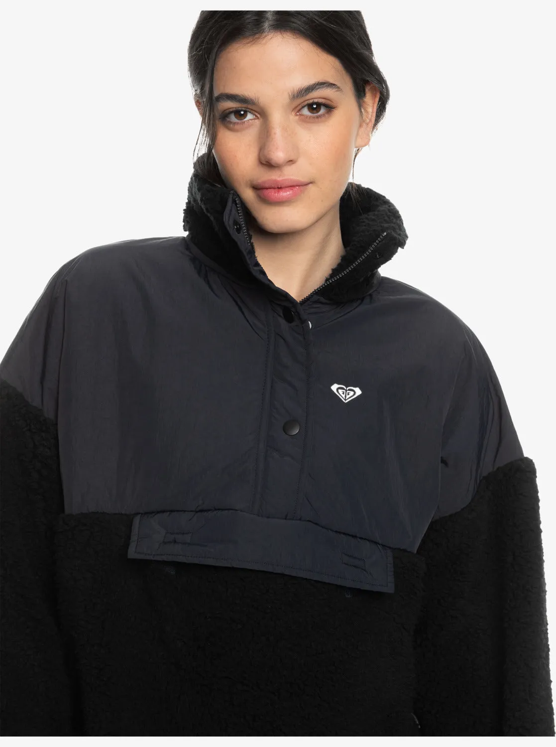 Waves Of Warmth Half-Zip Mock Neck Fleece - Anthracite